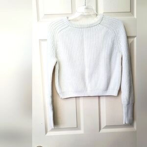 American Apparel Cropped Sweater, White size L